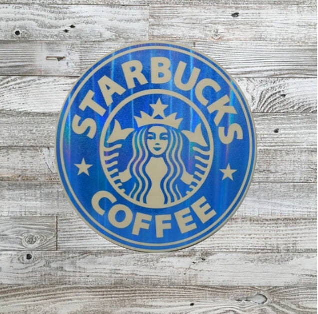 ID: SP00019; Starbucks Coffee LOGO Vinyl Decal, No White Background,  Sticker, Pack of 2/3/4