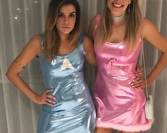 Pink dress from "Romy & Michele's High School Reunion" movie