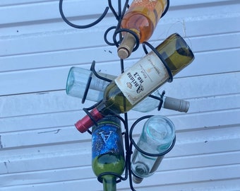 Antique French Zinc Bottle Drying Rack, Counter Mug Tree Stand - Etsy