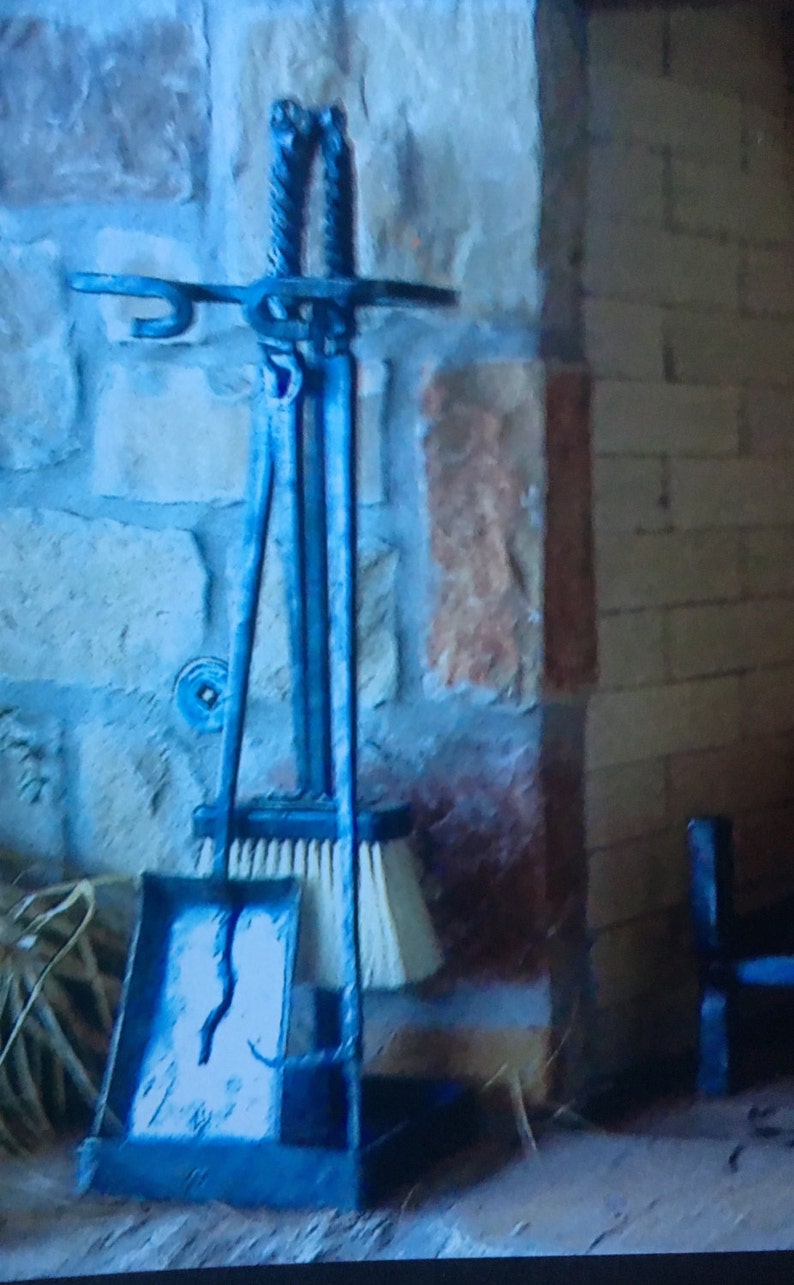 Fireplace Tools Rope Twist Handles Etsy