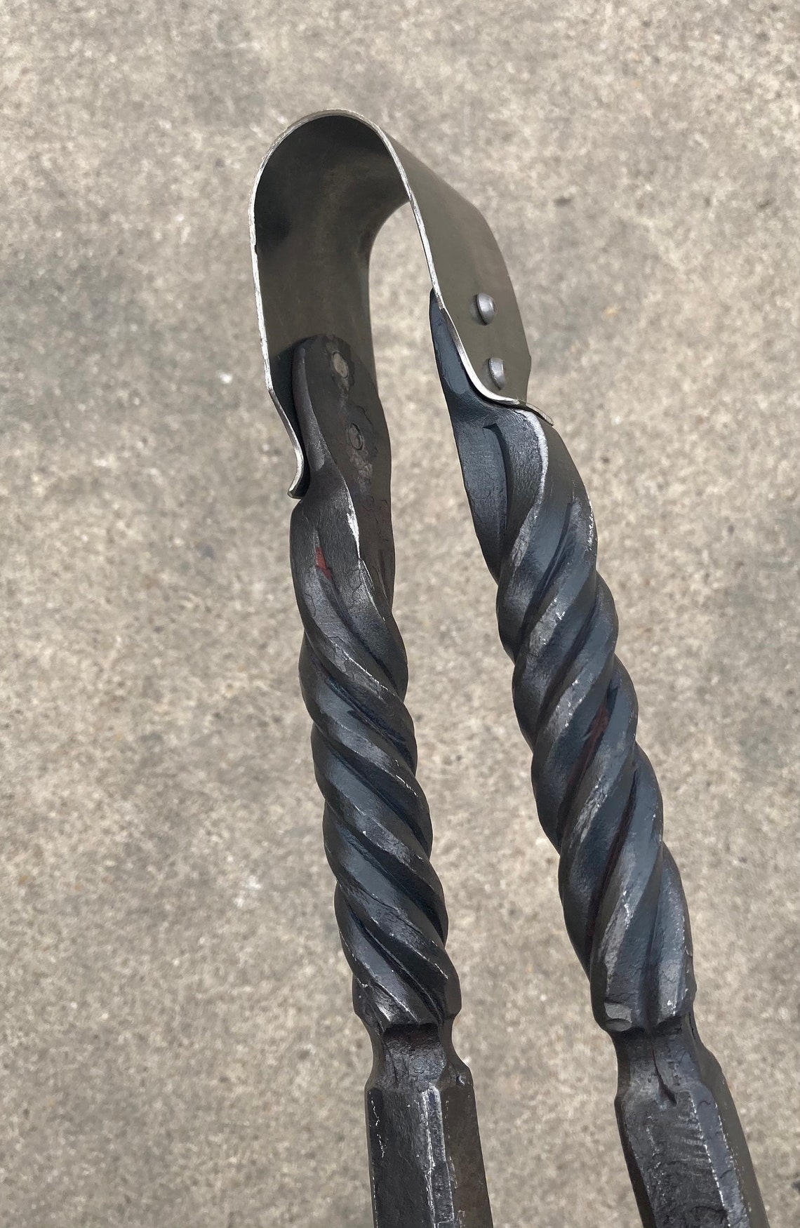 Wood stove fire tongs Tooth and Claw version. Etsy