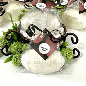 Football Soap. &quot; Great for Party favors, Theme parties, Football fan gifts and a great surprize present &quot;.