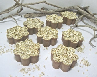 Oatmeal Milk and Honey Soap " Flower Cups "