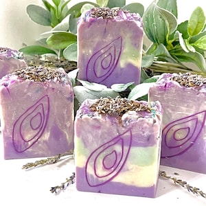 Lavender and Sage soap. &quot; Total Relaxation &quot;