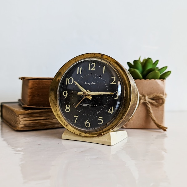 Westclox Baby Ben Wind Up Alarm Clock ~  Decorative Prop Display