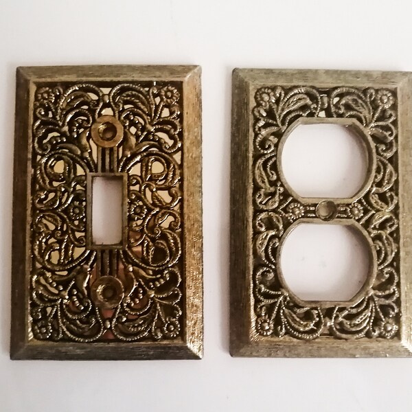 Ornate Switch Plate Etsy