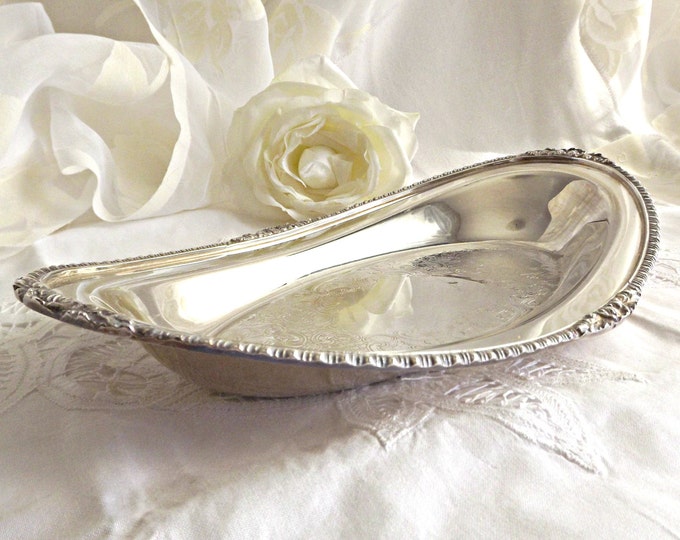 Silver Plated Vanity Tray Silver Jewelry Tray Decorative Etsy