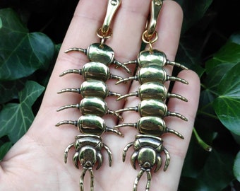 Brass Ear Weights 'CentiPeter'