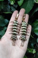 Brass Ear Weights 'CentiPeter' 