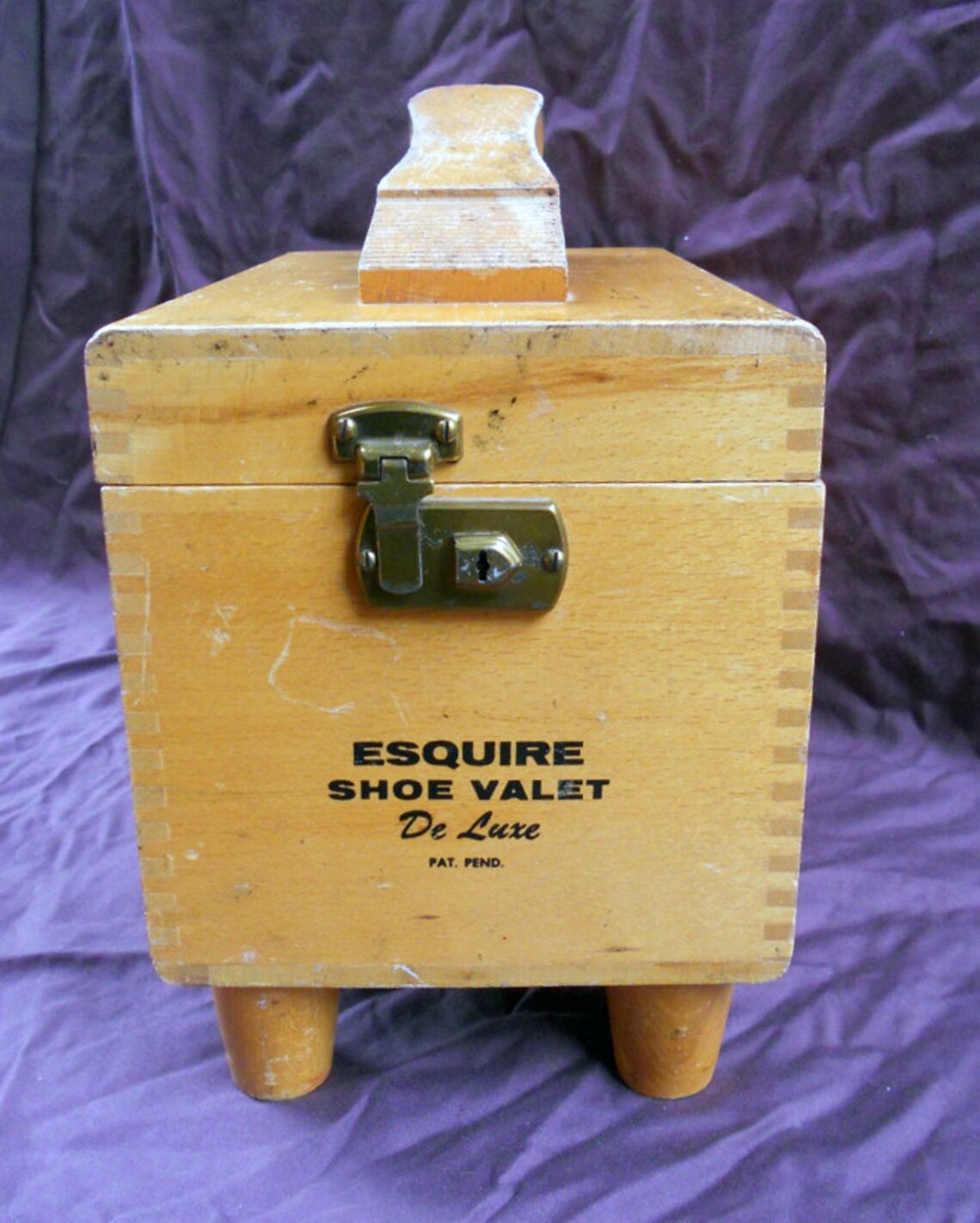 Vintage Esquire Shoe Valet De Luxe With Two Brushes 1 is Etsy