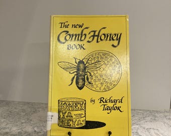 Het nieuwe boek over honingraat van Richard Taylor uit 1981 | Vintage imkerboek | Gids voor honingraat en bijenkasten