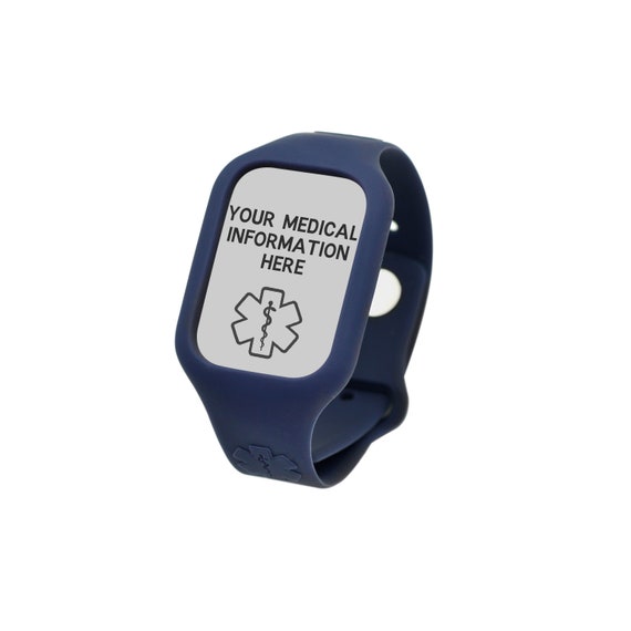 Double sided medical alert bracelet online