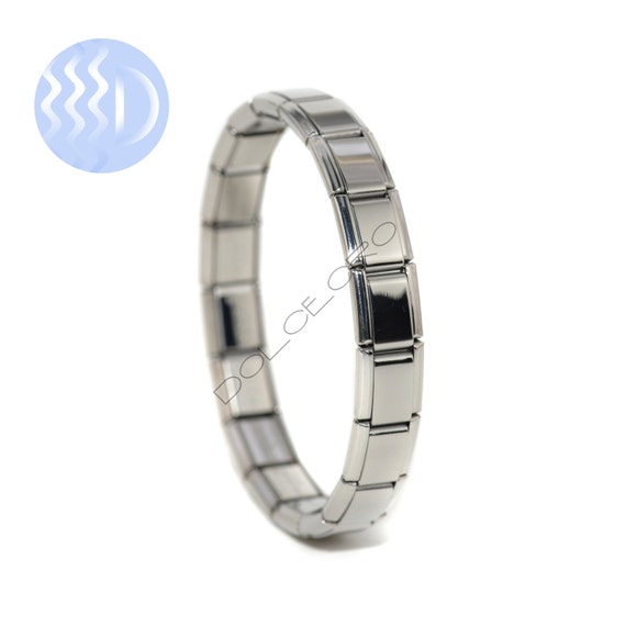 Italian Charm Link Bracelet 8 1//2/"