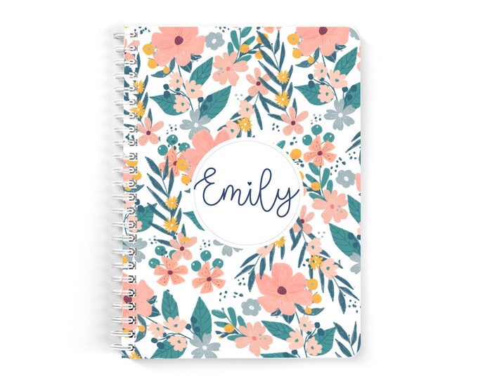 Small Customizable Notebooks Spiral Notebook Lined, Custom Notebook, Personalized Notebook,small ...