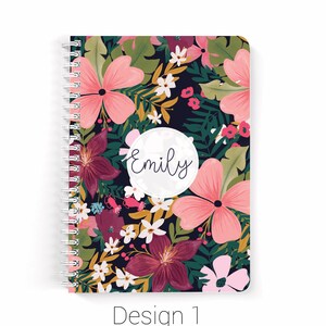 Spiral Notebook Lined, Custom Notebook, Personalized notebook,Small Notebooks,Personalized Gifts,Bridesmaid Gifts,Stocking stuffers for kids