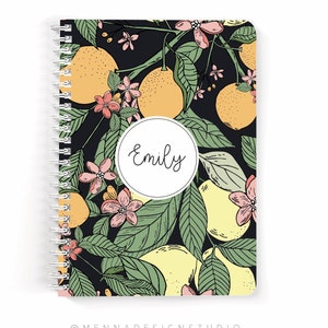 Spiral Notebook Lined, Custom Notebook, Personalized notebook,Small Notebooks,Personalized Gifts,Bridesmaid Gifts,Stocking stuffers for kids