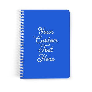 Spiral Notebook Lined, Custom Notebook, Personalized notebook,Small Notebooks,Personalized Gifts,travel journal,Writing Journal, Sketchbook
