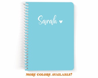 Spiral Notebook Lined, Custom Notebook, Personalized notebook,Small Notebooks,Personalized Gifts,Bridesmaid Gifts,Stocking stuffers for kids