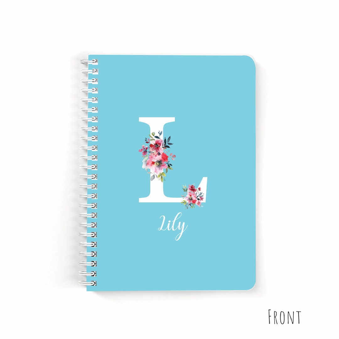 Small Customizable Notebooks Spiral Notebook Lined, Custom Notebook, Personalized Notebook,small ...