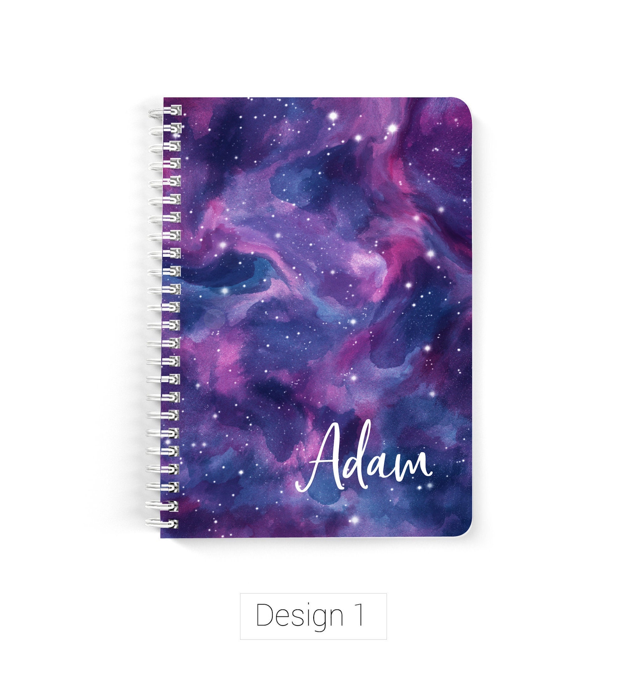 Pink Galaxy Notebook
