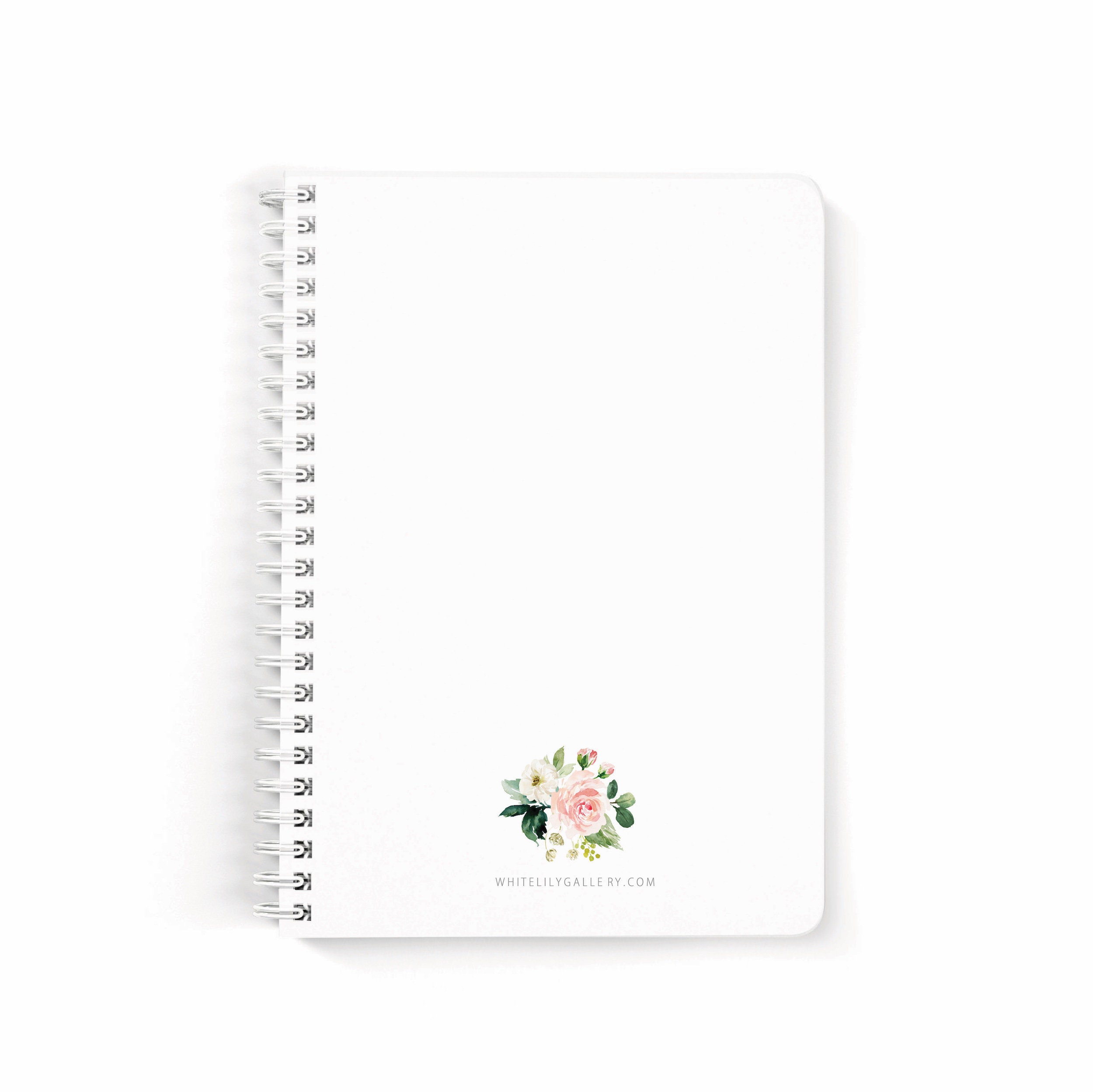 Spiral Notebook Lined Custom Notebook Personalized Etsy