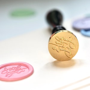 Sceau Save The Date pour cachet de cire, mariage, faire-part, scrapbooking - Save The Date seal for wax stamps, weddings, invitations cards