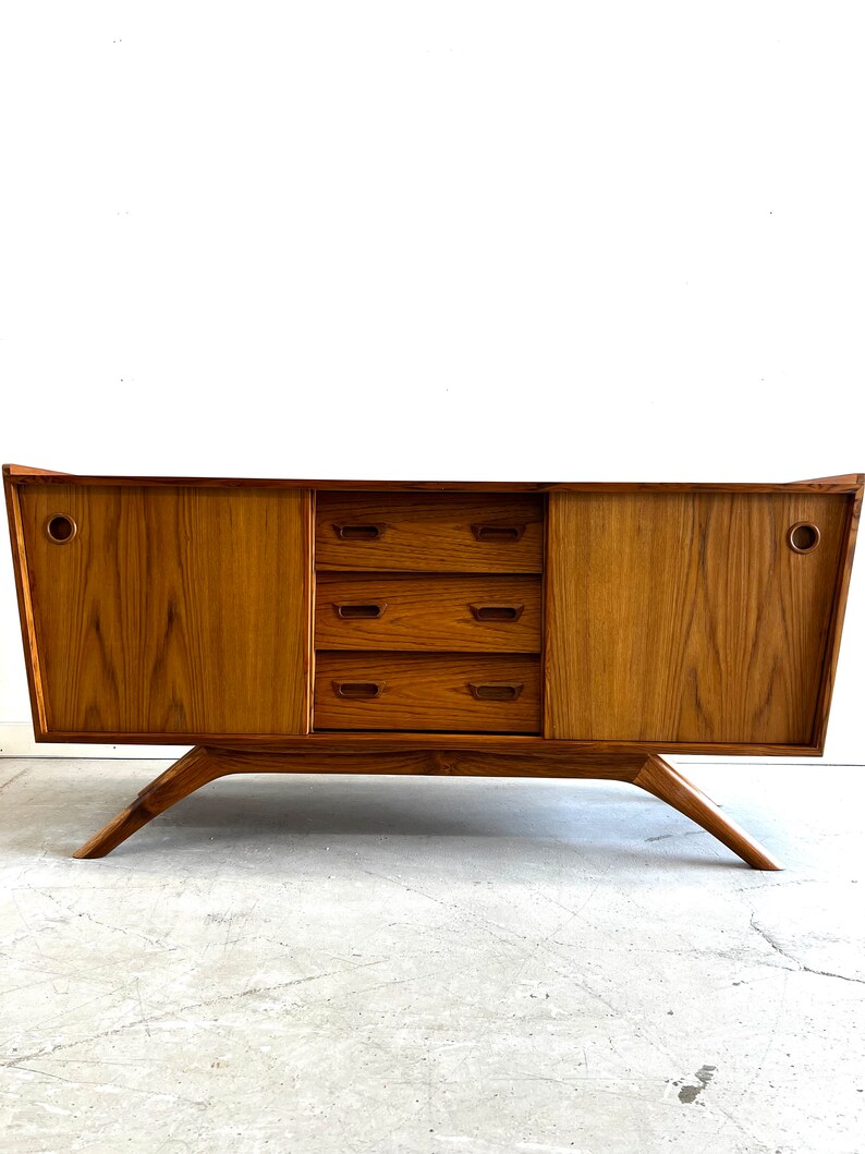 Gorgeous Handmade Teak Sideboard image 1