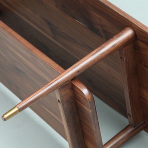 Wonderful Solid Walnut Coffee Table image 3