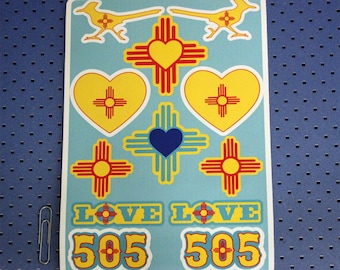 New Mexico Sticker Sheet