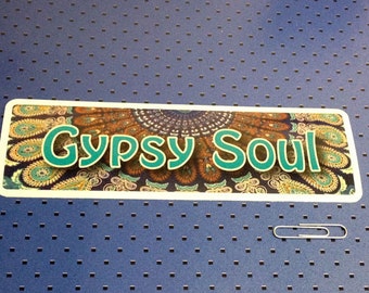 Gypsy Soul Bumper Sticker