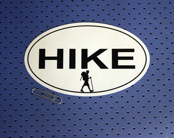 Hike Bumper Sticker
