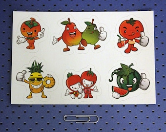 Fruits Labels - Sticker Sheet