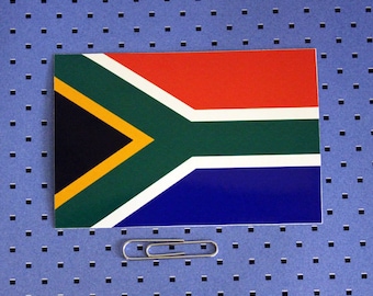 South African Flag Bumper Sticker