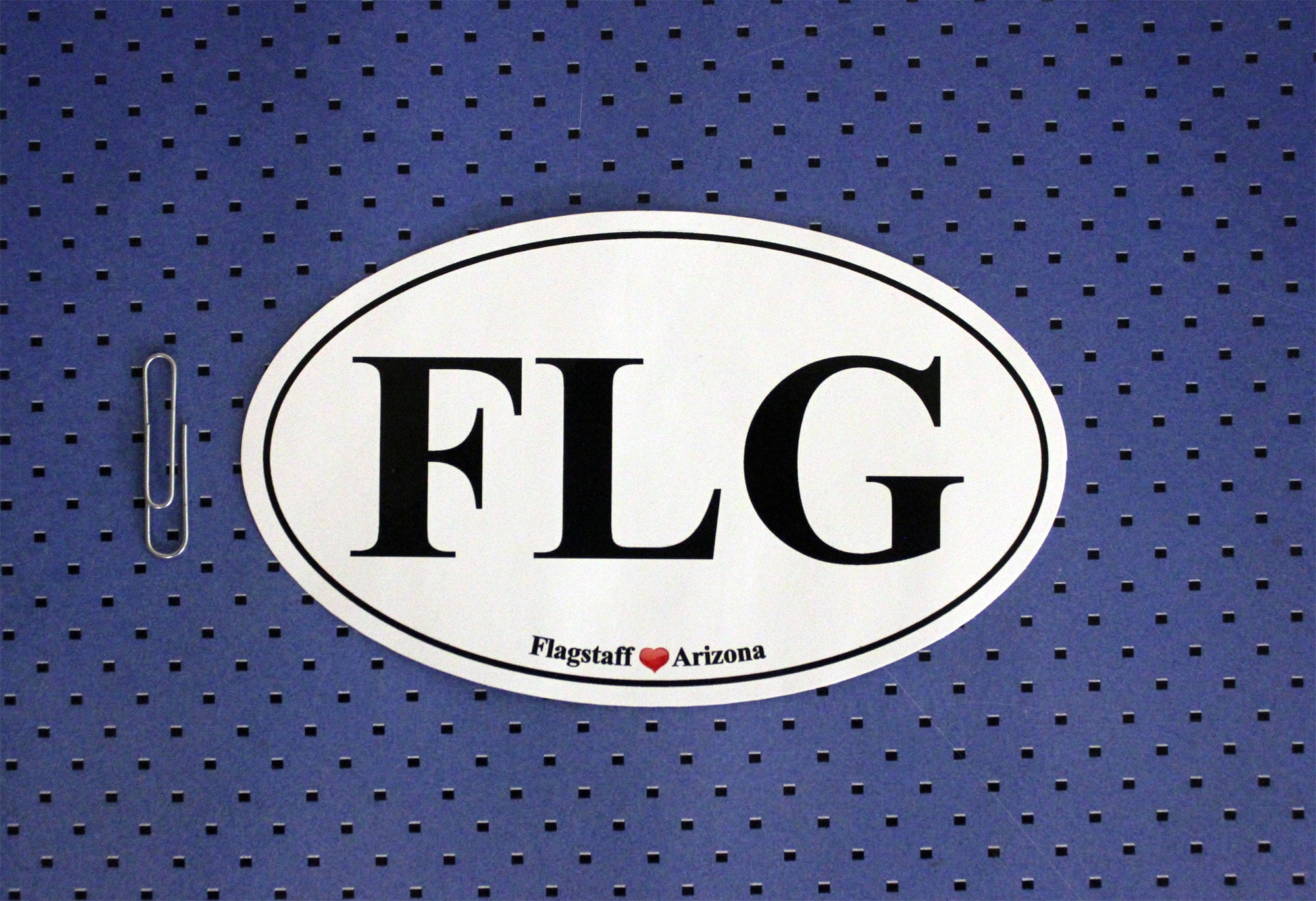 Vintage Flagstaff Arizona Circle Decal Sticker - Perfect Souvenir & Travel Memento