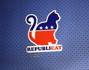 Pegatina Republicat parachoques