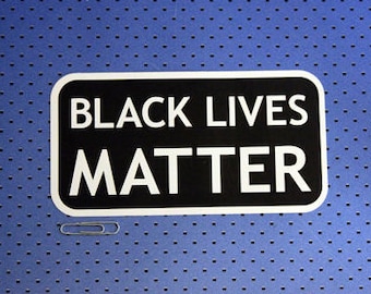Black Lives Matter Rectangle Bumper Sticker