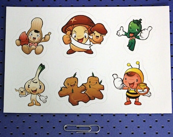 Food labels - Sticker Sheet