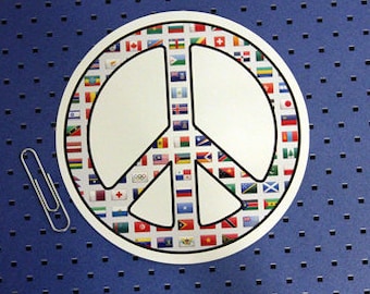 World Peace Bumper Pegatina