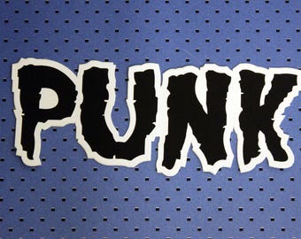 Punk Bumper Sticker