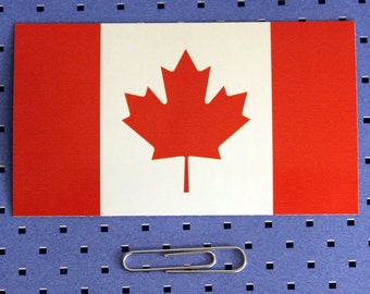 Canada Flag Bumper Sticker