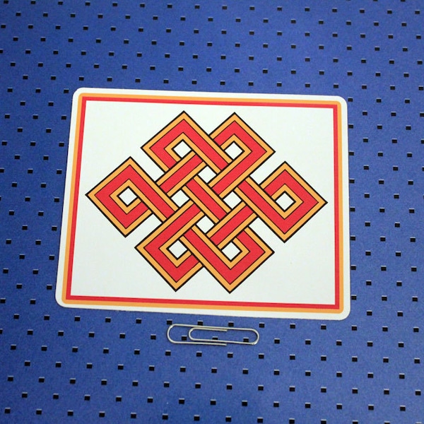 Endless Knot Bumper Sticker