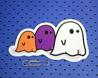 Ghosts Bumper Sticker