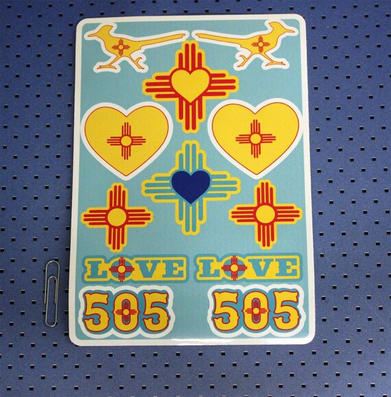 New Mexico Sticker Sheet