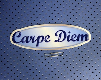Carpe Diem Bumper Sticker