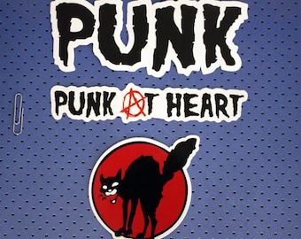 Punk Bumper Stickers Combo
