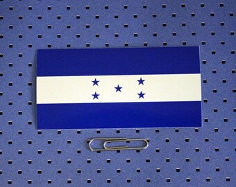 Honduras Flag Bumper Sticker
