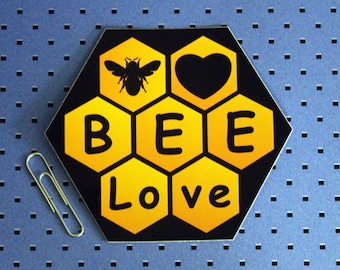 Bee Love Bumper Sticker