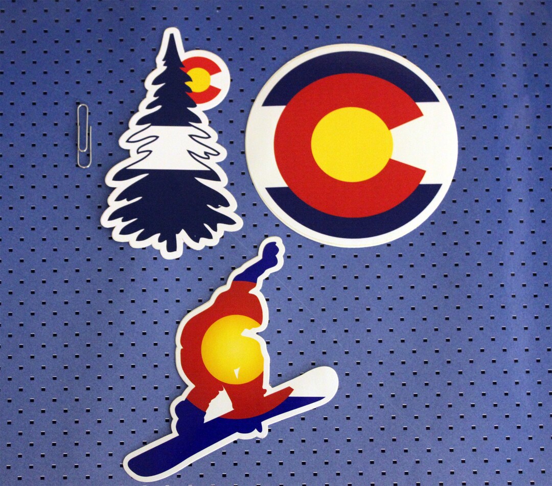 Colorado Sticker Set - Etsy