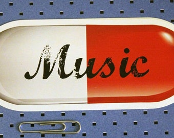 Music Is Medicine Bumper Sticker