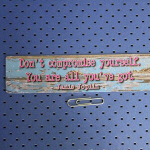 Janis Joplin Quote Sticker